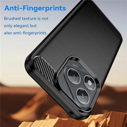 Case for Honor 400 Lite, Techsuit, Carbon, Blue