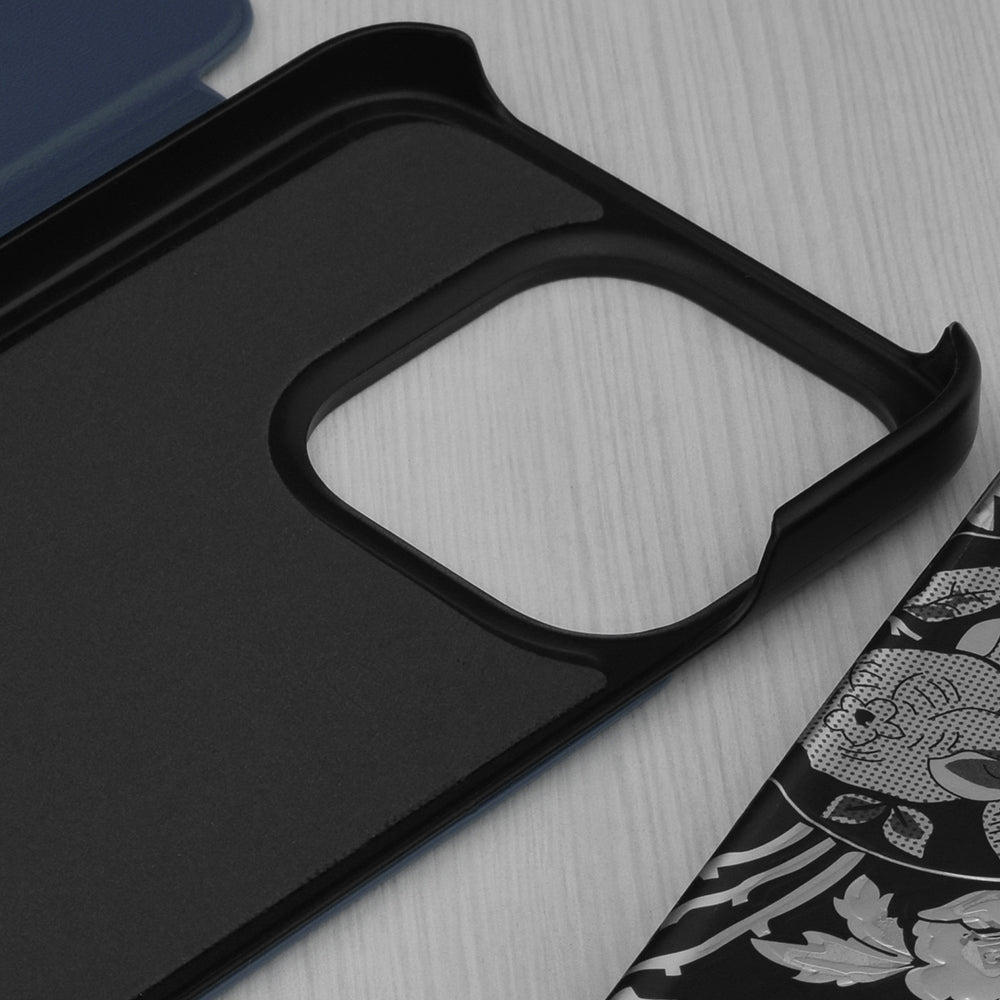 Case for Honor 400 Lite, Techsuit, eFold, Dark Blue
