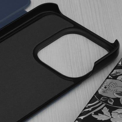 Case for Honor 400 Lite, Techsuit, eFold, Dark Blue