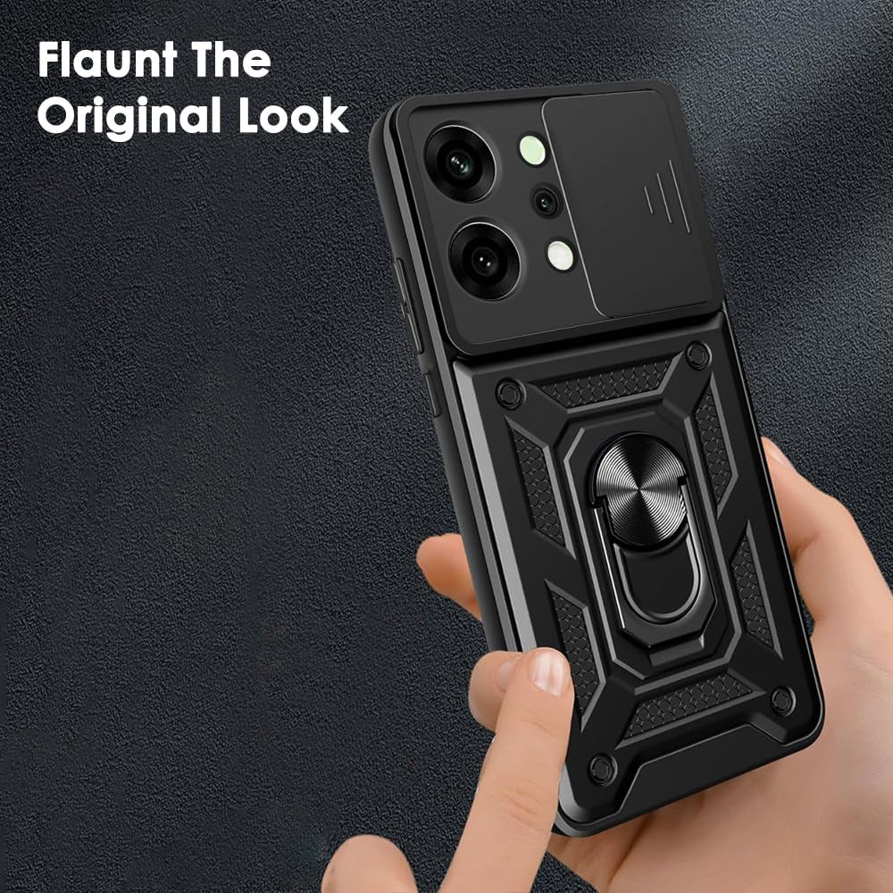 Case for Honor 400 Smart 4G / X7d 4G / 400 Smart 5G, Techsuit, CamShield, Gold