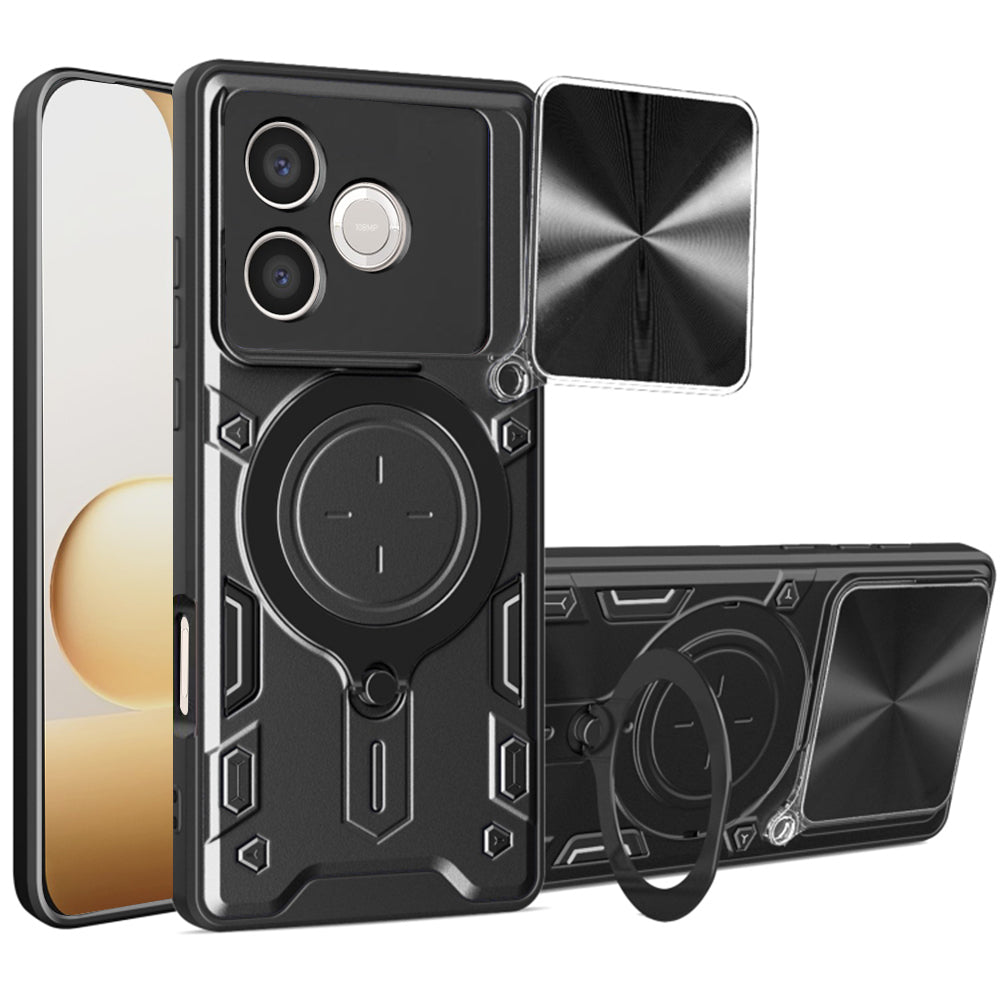 Case for Honor 600 Lite, Techsuit, CamGuard Pro, Black