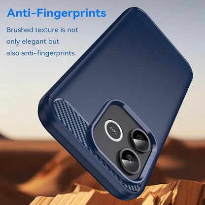 Case for Honor 600 Lite, Techsuit, Carbon, Blue