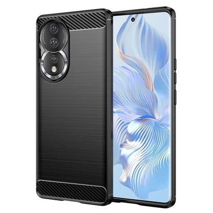 Case for Honor 90 / 80, Techsuit, Carbon, Black