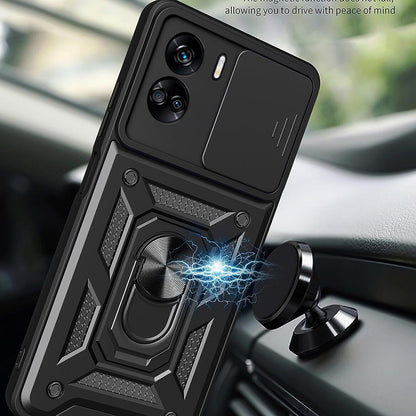 Case for Honor 90 Lite, Techsuit, CamShield, Black