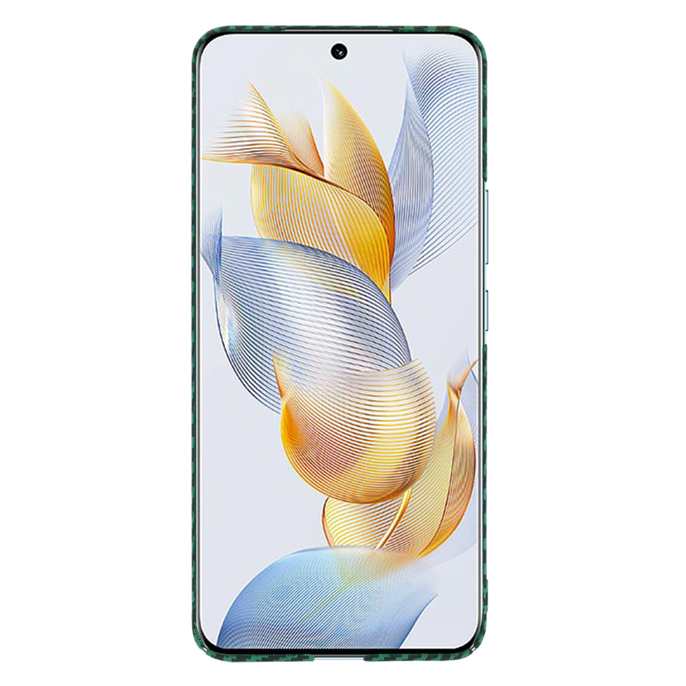 Case for Honor 90, Techsuit, Carbonite FiberShell, Green