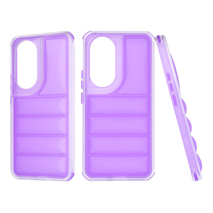Case for Honor 90, Techsuit, Wave Shield, Purple