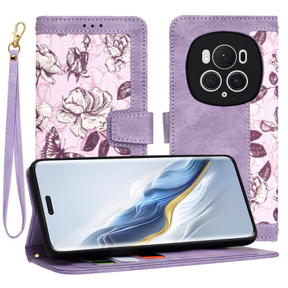 Case for Honor Magic6 Pro, Techsuit, FlipCraft, Purple