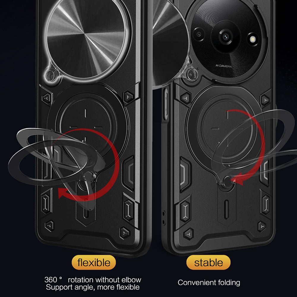 Case for Honor Magic8 Lite, Techsuit, CamGuard Pro, Blue