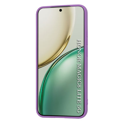 Case for Honor Magic8 Lite, Techsuit, SoftFlex, Purple