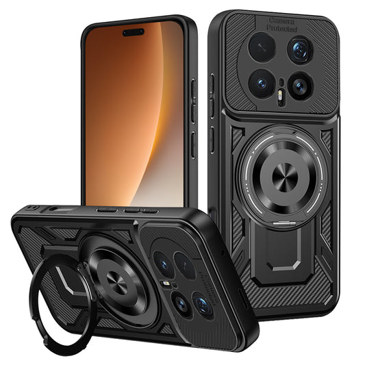 Case for Honor Magic8 Pro, Techsuit, RuggedCam, Black