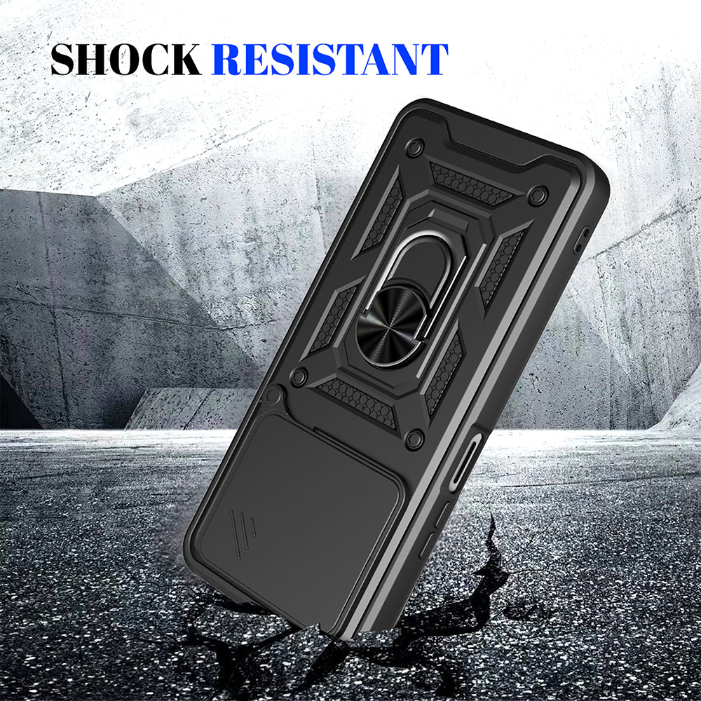 Case for Honor X5c Plus, Techsuit, CamShield, Rose Gold