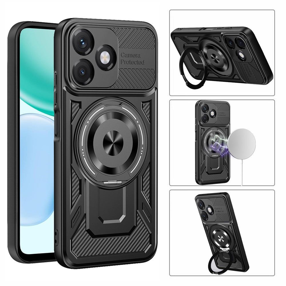 Case for Honor X5c Plus, Techsuit, RuggedCam, Blue