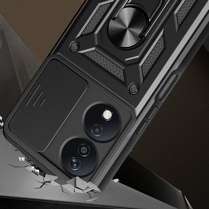 Case for Honor X7b 5G / 90 Smart / X7b 4G, Techsuit, CamShield, Green