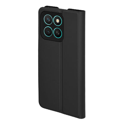 Case for Honor X8c, Techsuit, Magskin Book, Black