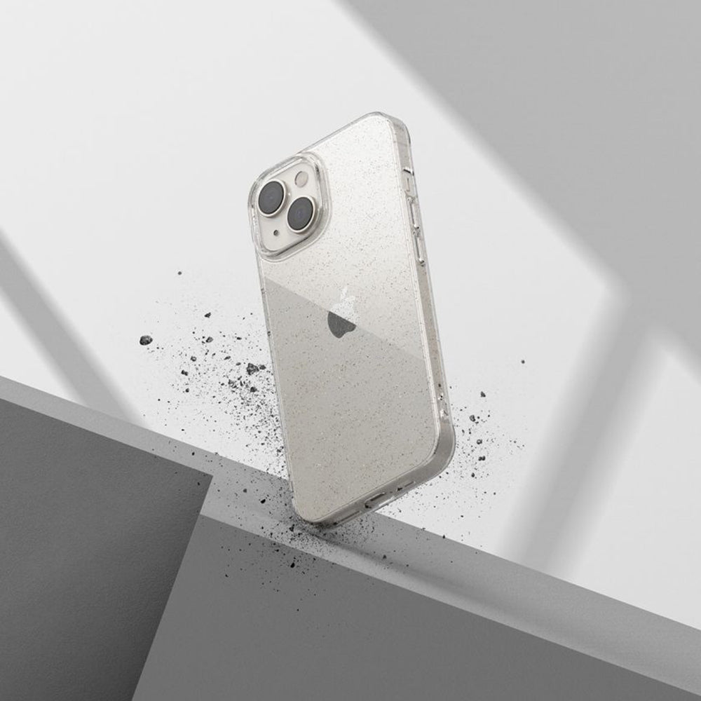 Case for Honor X8c, Techsuit, SparkleSkin, Transparent
