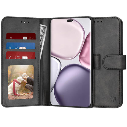 Case for Honor X9c / Magic7 Lite, Techsuit, Diary Book, Black