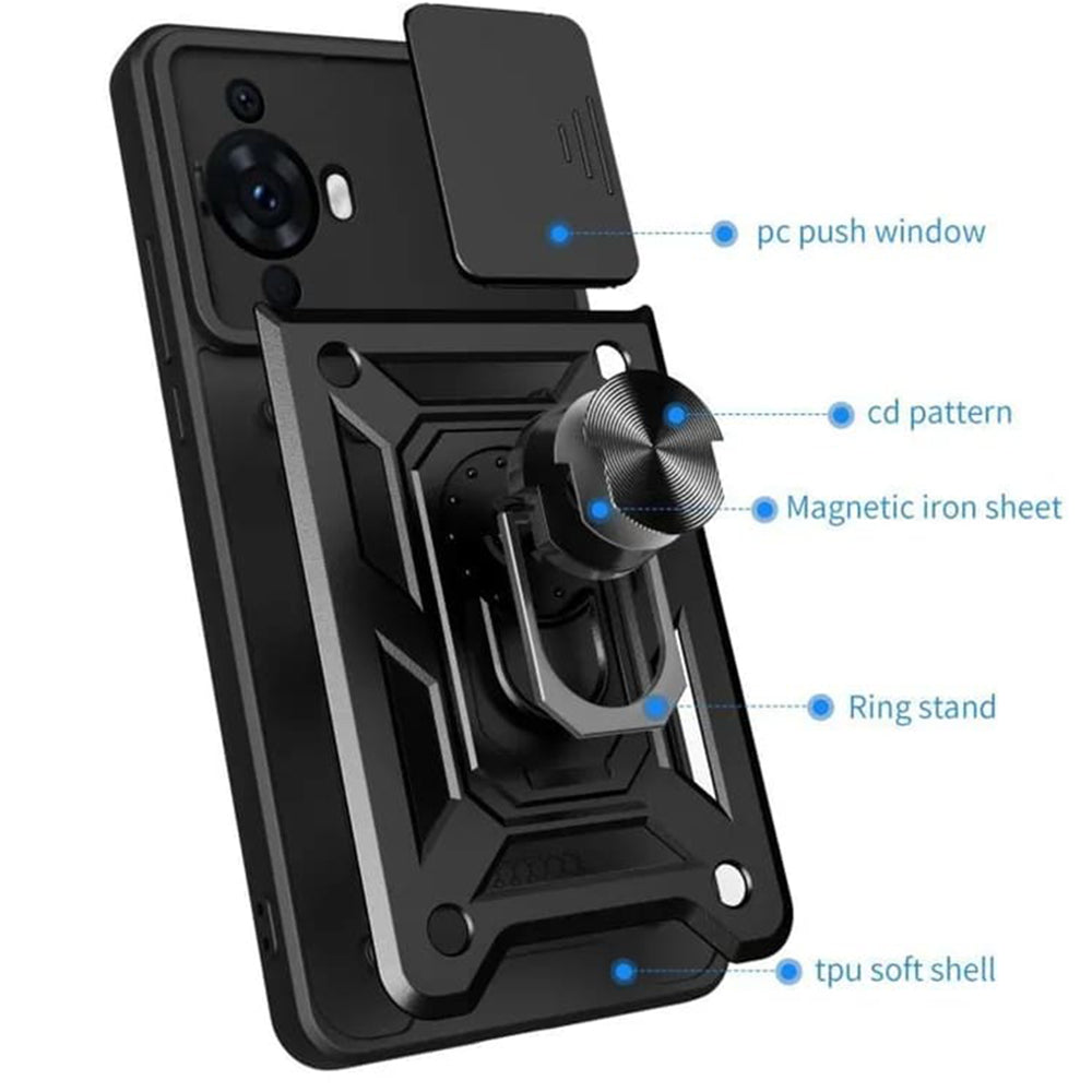Case for Huawei nova 12s / nova 11, Techsuit, CamShield, Green