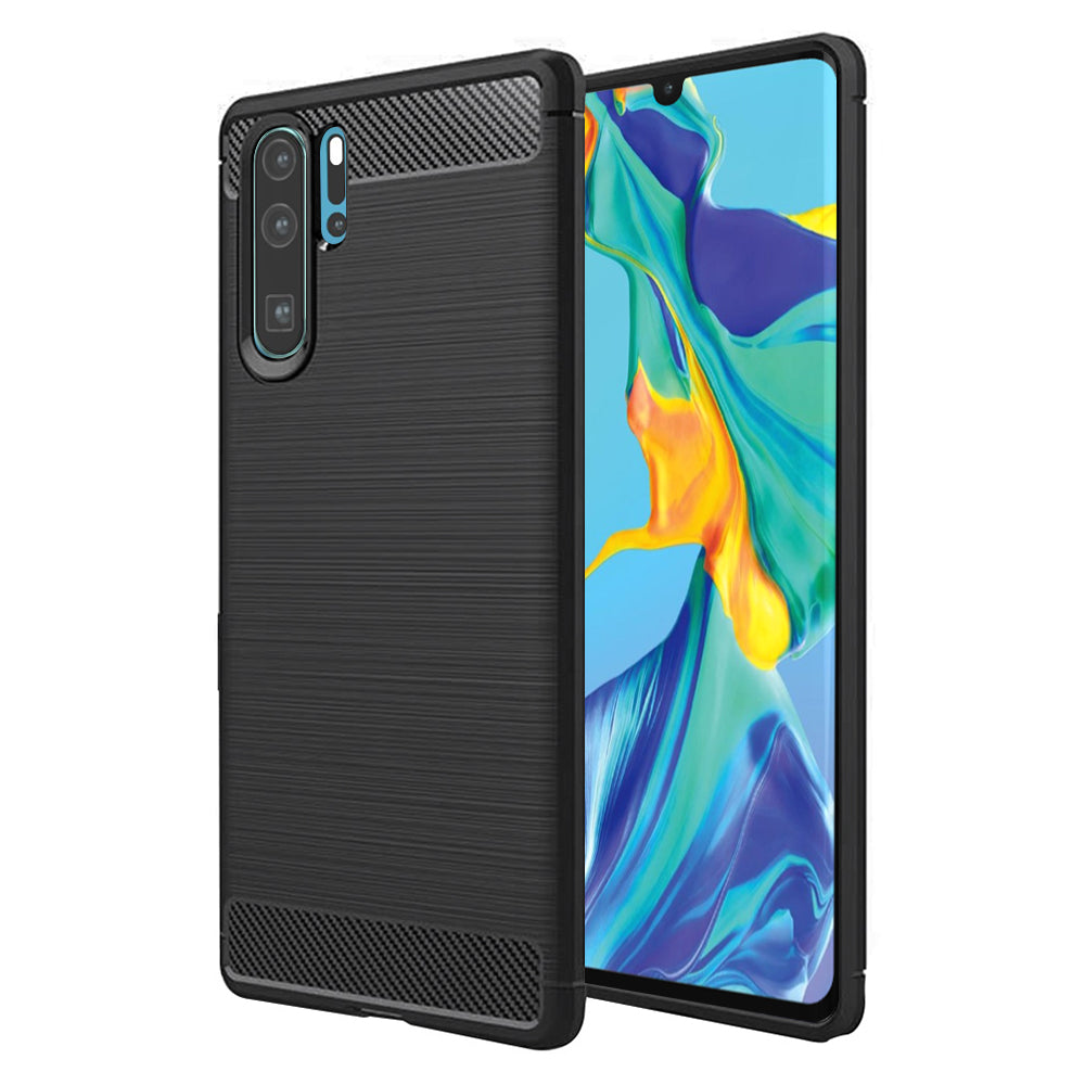 Case for Huawei P30 Pro New Edition / P30 Pro, Techsuit, Carbon, Black