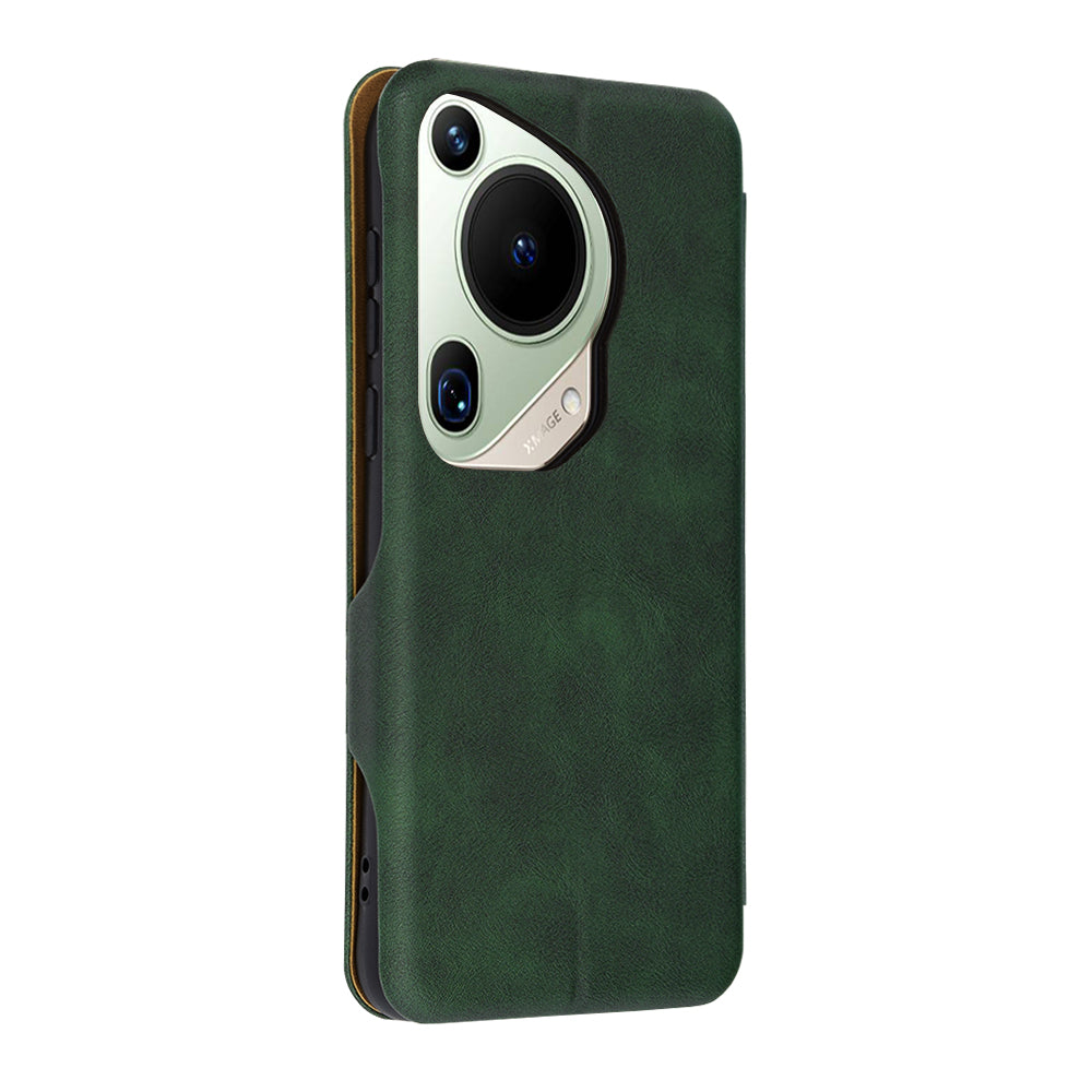 Case for Huawei Pura 70 Ultra, Techsuit, Safe Wallet Plus, Green