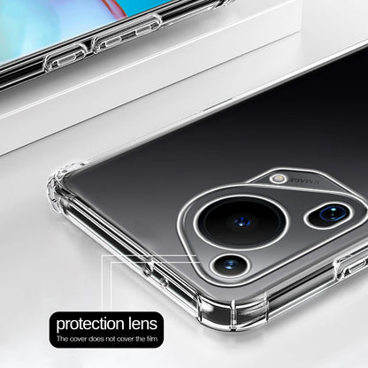 Case for Huawei Pura 70 Ultra, Techsuit, Shockproof Clear, Transparent
