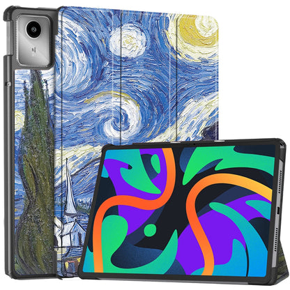 Case for Lenovo Tab M11, Techsuit, FoldPro Starry Night, Multicolor