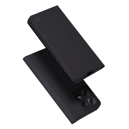 Case for Motorola Edge 50 Pro, Techsuit, Magskin Book, Black