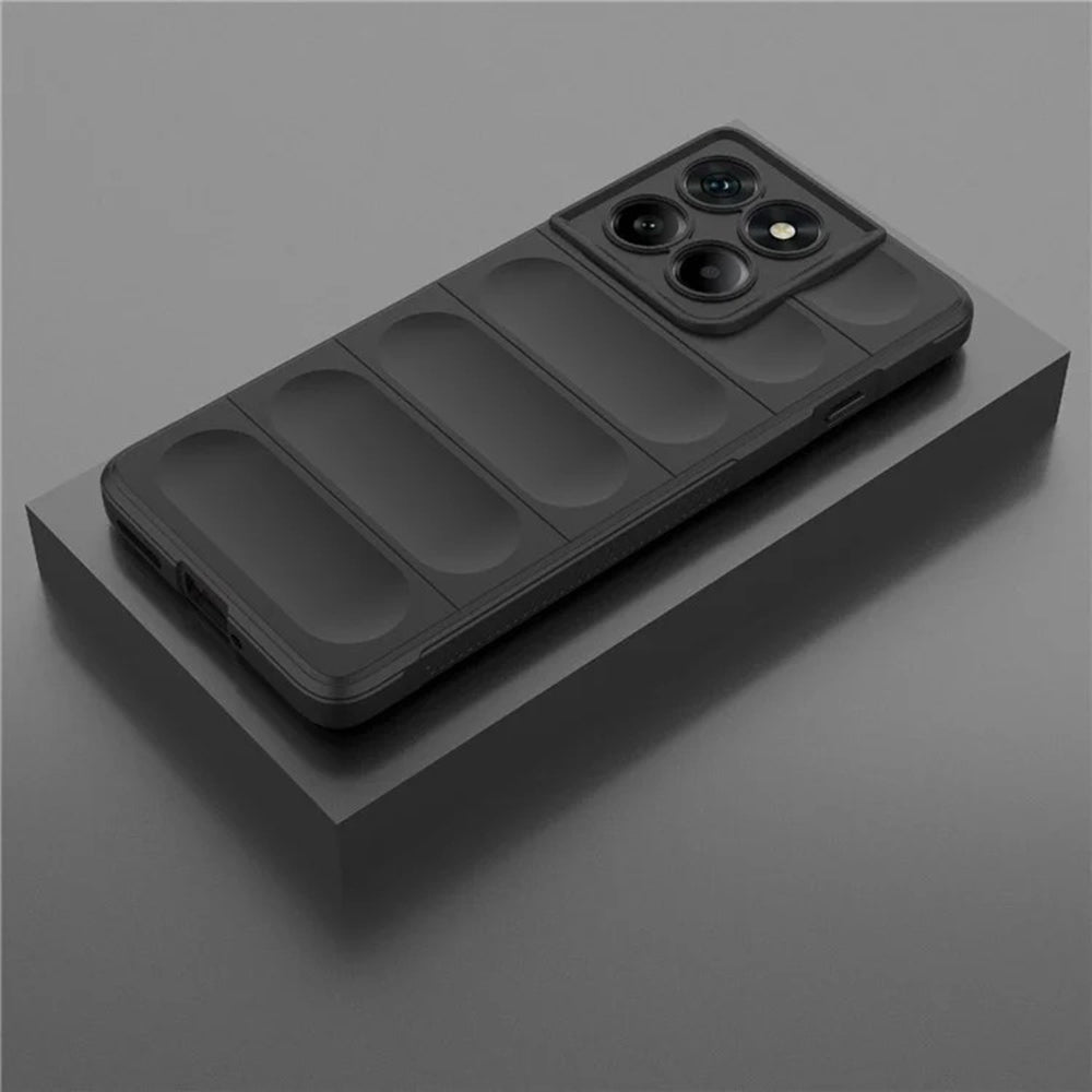 Case for Motorola Edge 60 Pro, Techsuit, Magic Shield, Black