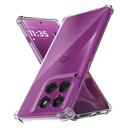 Case for Motorola Edge 60 Pro, Techsuit, Shockproof Clear, Transparent