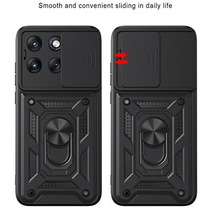 Case for Motorola Edge 70 Fusion, Techsuit, CamShield, Rose Gold
