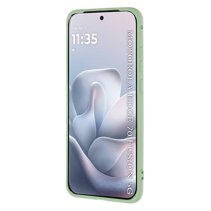 Case for Motorola Edge 70 Fusion, Techsuit, SoftFlex, Light Green