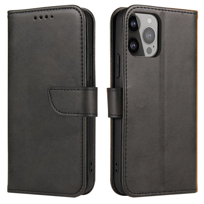 Case for Motorola Moto G17, OEM, Marva Wallet, Black