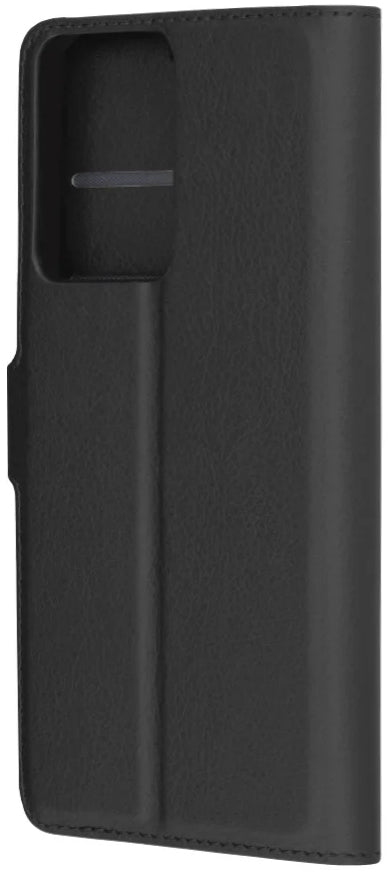 Case for Motorola Moto G85, Techsuit, Leather Folio, Black