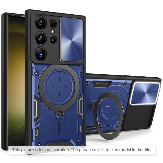 Case for Motorola Moto E15 / G05, Techsuit, CamGuard Pro, Blue