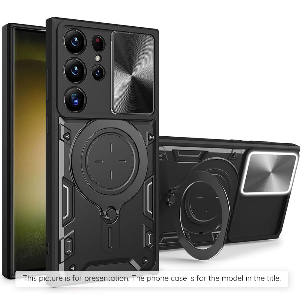 Case for Motorola Moto E15 / G05, Techsuit, CamGuard Pro, Black