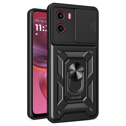 Case for Motorola Moto E15 / G05, Techsuit, CamShield, Black