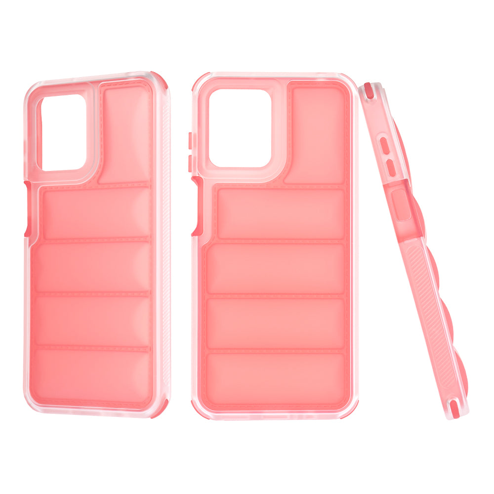 Case for Motorola Moto G13 / G23 / G53, Techsuit, Wave Shield, Red