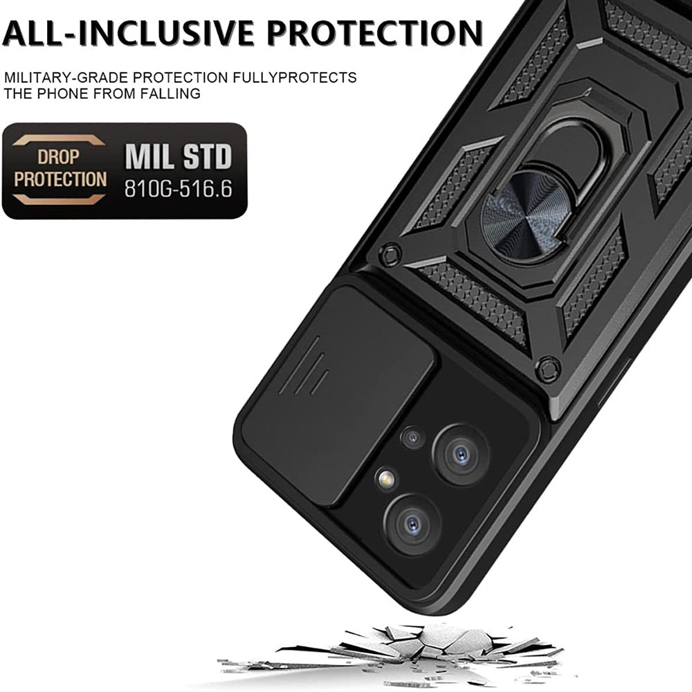 Case for Motorola Moto G32, Techsuit, CamShield, Black