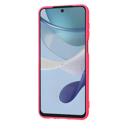 Case for Motorola Moto G53, Techsuit, SoftFlex, Dark Pink