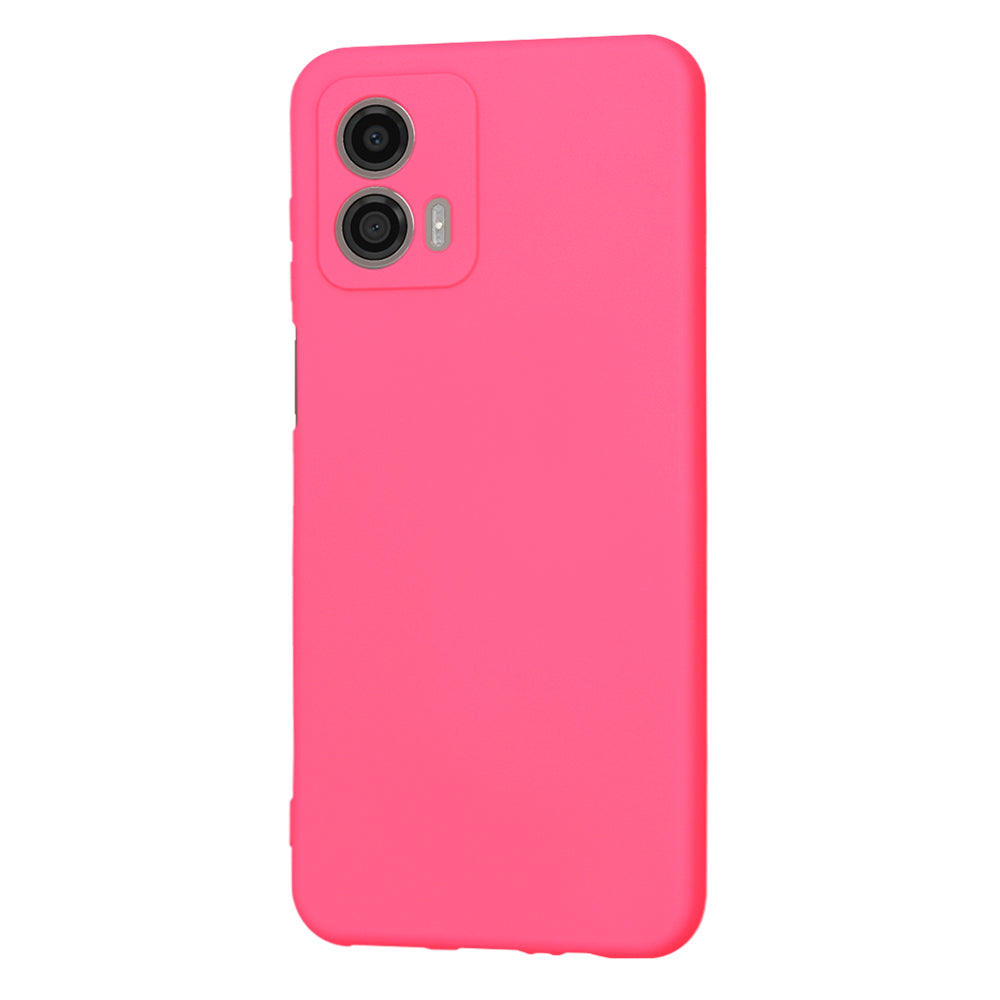 Case for Motorola Moto G53, Techsuit, SoftFlex, Dark Pink