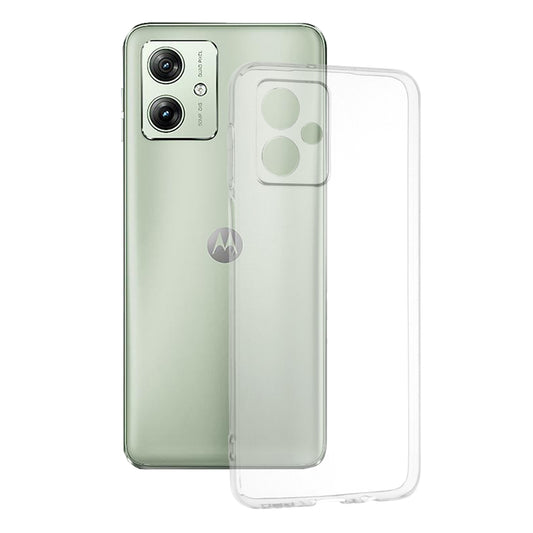 Case for Motorola Moto G64 / G54 Power Edition, Techsuit, Clear, Transparent