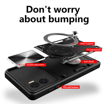 Case for Motorola Moto G72, Techsuit, CamGuard Pro, Black