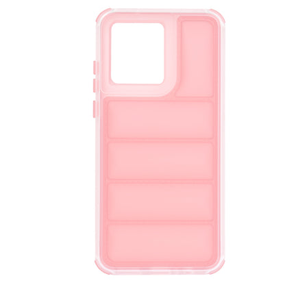 Case for Motorola Moto G84, Techsuit, Wave Shield, Pink