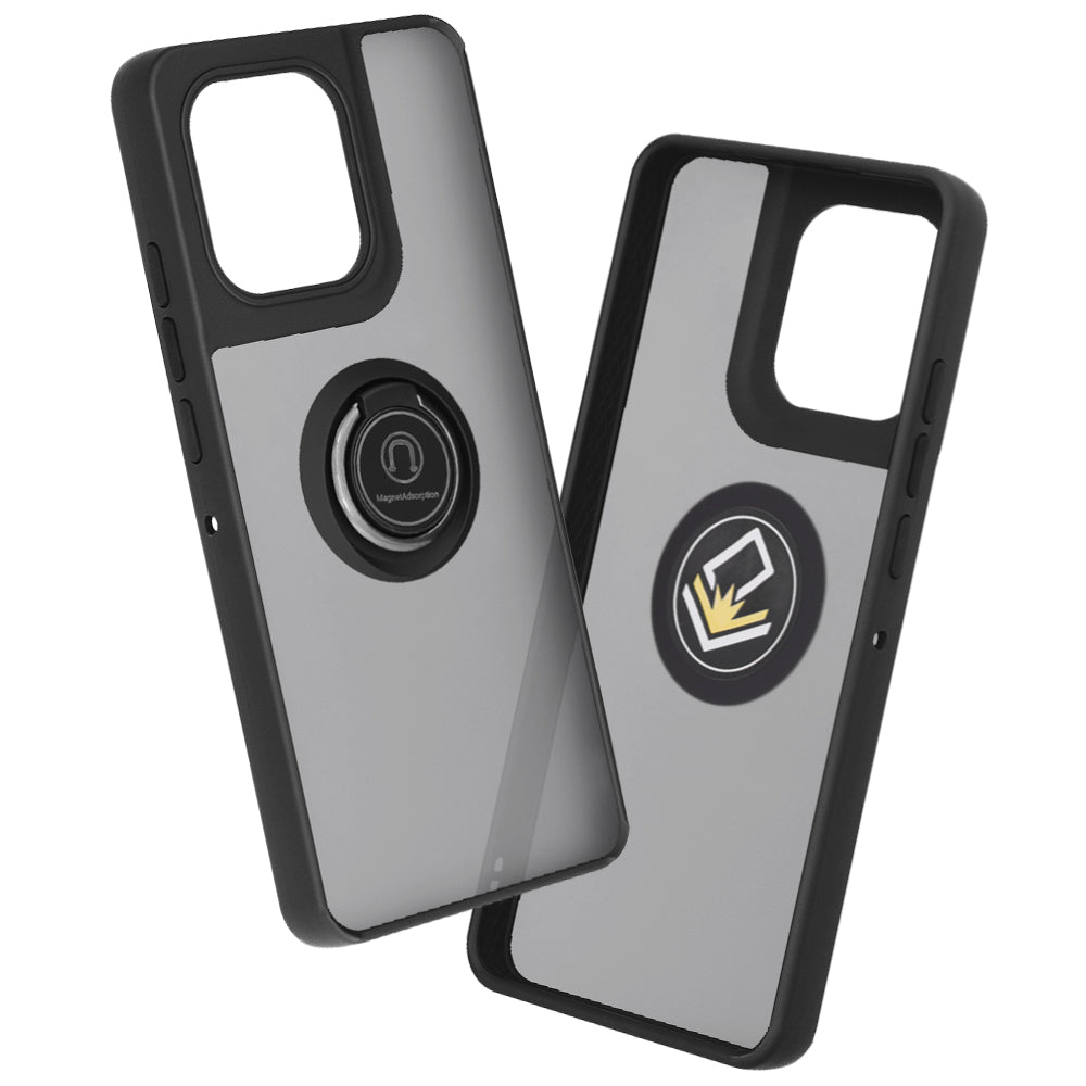 Case for Motorola Moto G86 Power, Techsuit, Glinth, Black