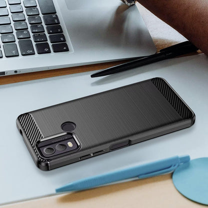 Case for Nokia C22, Techsuit, Carbon, Black