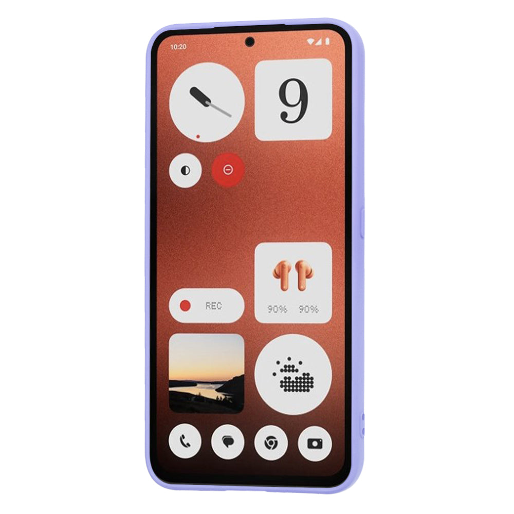 Case for Nothing CMF Phone 1, Techsuit, SoftFlex, Light Purple