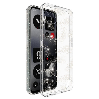 Case for Nothing CMF Phone 1, Techsuit, SparkleSkin, Transparent