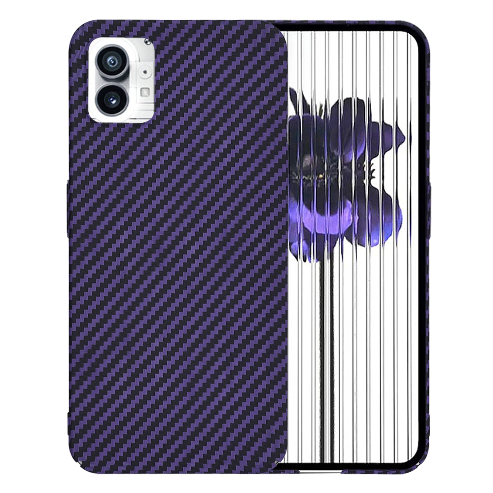 Case for Nothing Phone (1), Techsuit, Carbonite FiberShell, Purple