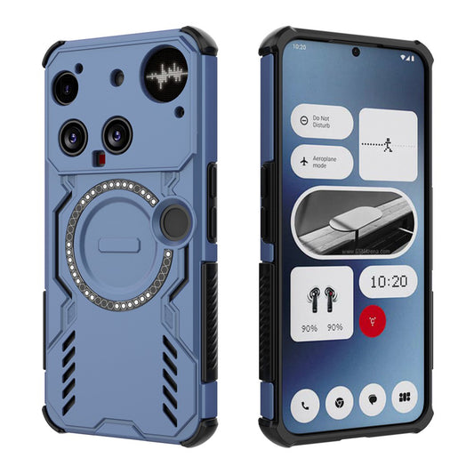 MagSafe Case for Nothing Phone (3), Techsuit, ArmorMag, Blue