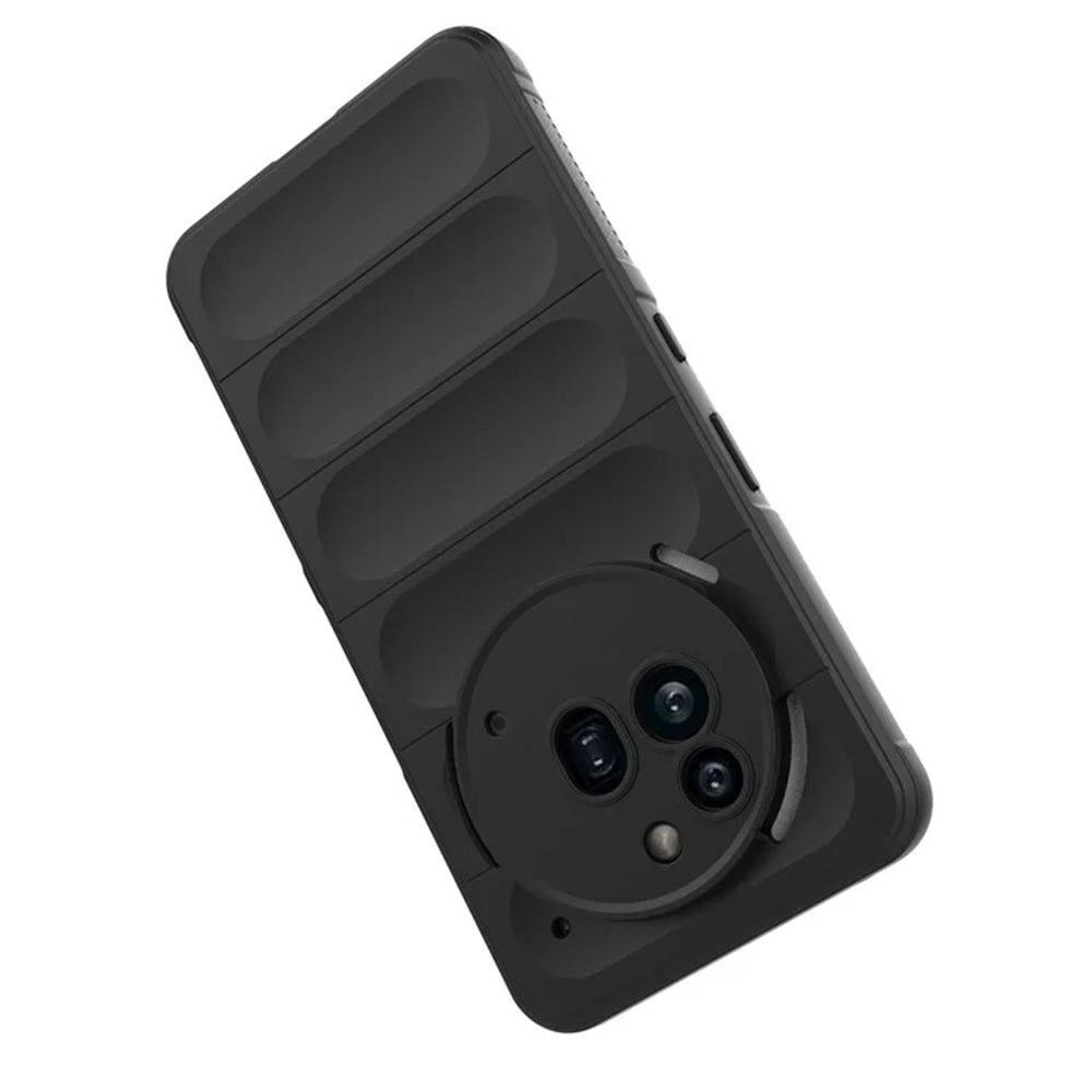 Case for Nothing Phone (3a) Pro, Techsuit, Magic Shield, Black