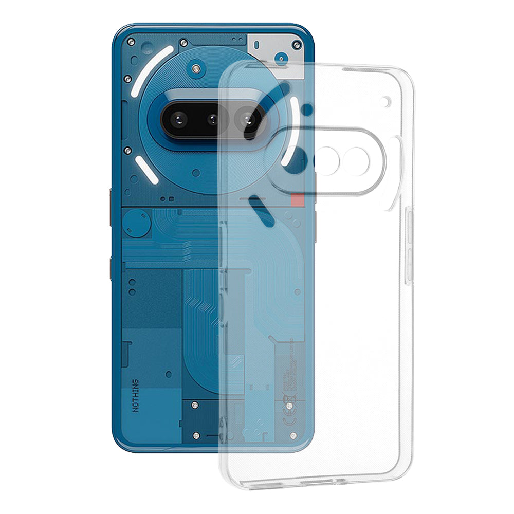 Case for Nothing Phone (3a), Techsuit, Clear, Transparent
